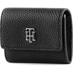 TOMMY HILFIGER TH Element CC Holder with Zip Black, Black (Black)