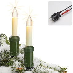 Hellum Shaft Candle iekštelpu pasaku gaismas dažādos dizainos