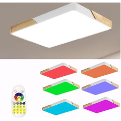 HAPYNY LED griestu gaisma Wood 72 W RGB modernā griestu gaisma Enerģijas taupīšanas gaisma Moderns minimālisms dzīvojamā istaba Guļamistaba Ēdamistaba Birojs Bērnu istaba