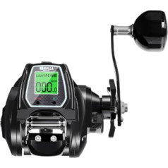 Sharplace elektriskā zvejas spole Baitcasting spole Smooth Makšķerēšana Tackle 16kg Max USB uzlāde 7 + 1BB sālsūdens zvejas spole Casting Reel