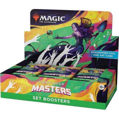 Magic: The Gathering Commander Masters Set Booster Box, 24 iepakojumi (360 Magic Cards - angļu valodā)