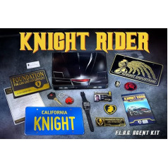 Doctor Collector DCKITT01 Knight Rider F.L.A.G. aģenta figūra, daudzkrāsaina, viens izmērs