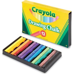 Crayola zīmēšanas krītiņi (12 gab. iepakojumā)