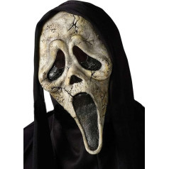 KoleGoe Scream Ghostface šausmu maska Cosplay ķivere Maskarāde Halovīna ballīte kostīms rekvizīti (b)