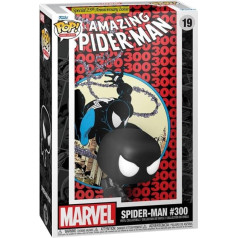 Funko The Amazing Spider-Man #300 Black Suit Pop! in Comic Book Display Case - Limited Edition Exclusive