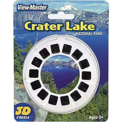 Crater Lake Oregon ViewMaster 3 ruļļu komplekts