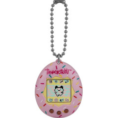 TAMAGOTCHI 42942NBNP Original Bandai Speckled Case Shell with Chain - The Original Virtual Reality Pet, Rose