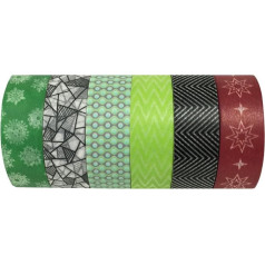 wrapables vpk34 Premium Value Pack Washi līmlentu kolekcija