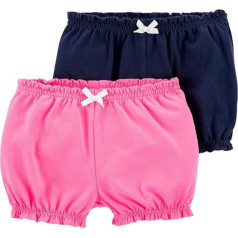 Carter's Baby Girls' 2-Pack Bubble Shorts bērnu meiteņu šorti