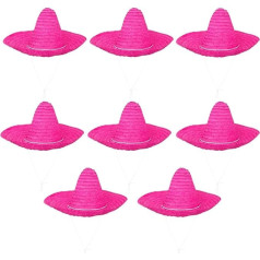 Boland - Sombrero Puebla, 8 gabali, diametrs 49 cm, meksikāņu kostīms, saules cepure, tērpu aksesuārs