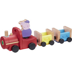 Peppa Pig CO07210 Tren de Madera Abuelo Koka vilciens Grandpa Pig Multi-Coloured