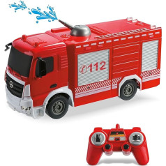 Mondo Mercedes-Benz Antos Fire ugunsdzēsības automašīna Samu 63516, sarkana, 1:26