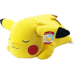 Pokémon Bandai Pikachu plīša rotaļlieta 40 cm miega - īpaši mīksts plīšs - WT97920