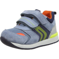 Geox Baby Boys B Rishon Boy B First Walker Shoe, Dk Sky Navy, 19 EU