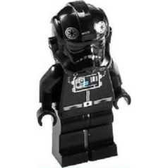 Lego Star Wars TIE Fighter pilota minifigūriņa no LEGO