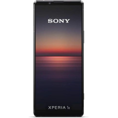 Sony Xperia 1 II viedtālrunis (16,5 cm (6,5 collas) 4K HDR OLED displejs, trīs kameru sistēma, Android 10 bez SIM kartes, 8 GB RAM, 256 GB atmiņa, IP 65/68 sertifikāts), melns