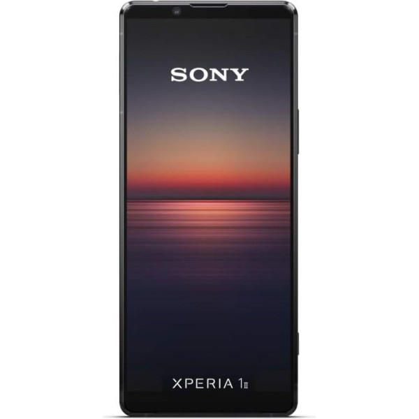 Sony Xperia 1 II viedtālrunis (16,5 cm (6,5 collas) 4K HDR OLED displejs, trīs kameru sistēma, Android 10 bez SIM kartes, 8 GB RAM, 256 GB atmiņa, IP 65/68 sertifikāts), melns