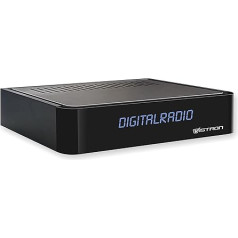 Vistron VT855-N DVB-C radio uztvērējs, kabeļu radio Vodafone, Unitymedia, Telecolumbus, M-Net u.c.