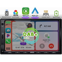 Atoto SA102 digitālais multivides uztvērējs - CarPlay un Android Car