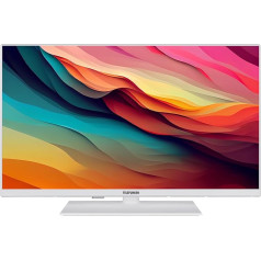 Telefunken XF32N750M-W TV 32 collu Full HD LED televizors ar 80 cm ekrāna diagonāli un integrētu trīskāršu uztvērēju, balts