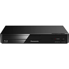 Panasonic DMP-BDT167EF Blu-Ray-Player 3D Schwarz DVD/Blu-Ray atskaņotājs - DVD/Blu-Ray atskaņotāji (NTSC,PAL, 1080p, DSD,DTS-HD Master Audio,Dolby Digital,Dolby Digital Plus,Dolby TrueHD, 5.1 kanāli, AVCHD,BDMV,MKV,MPO,XVID, AAC,ALAC,FLAC,MP3,WAV,WMA