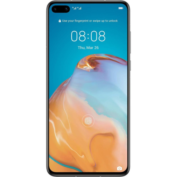 Huawei P40 viedtālrunis, 128 GB, 8 GB RAM, Dual SIM, sudrabains, salss