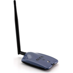 ALFA AWUS036NHV 150Mbp/s 2,4GHz USB WiFi dongle ar noņemamu 5dBi RP-SMA antenu