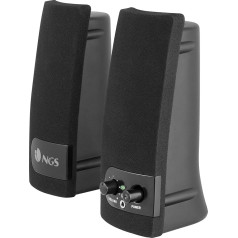 NGS SB150 Soundband 2.0 USB multivides skaļrunis - sudraba/melns