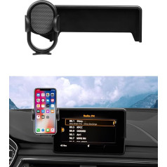 Autorder Perfect Fit for Car Phone Holder 2017-2019 Audi A4/2019-2020 Q5 Accessories Phone Holder 7 Inch Screen Phone Mounts Hands-Free 360 grādu rotācija