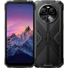 Blackview BV8100 Āra viedtālrunis bez līguma, Dual LED lukturīši, 24GB + 256GB, 6,5 collu 120Hz 2.4K FHD+, 50MP kamera, 8800mAh akumulators, IP68 Android 14 ūdensizturīgs izturīgs mobilais tālrunis, GPS NFC