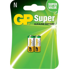 GP Batterien LR1 N KN MN9100 E90 4001 AM5 910A (Alkaline, 1,5 V), für die Nutzung in Uhren, Taschenrechnern, utt., 2 Stück