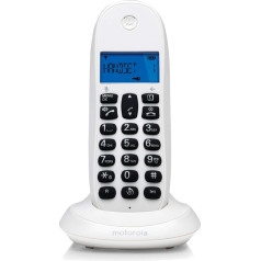 Telefono Inalambrico DECT MOTOROLA C1001 Blanco