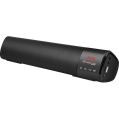 Musicman Mini Soundbar ar Bluetooth V5.1 FM radio, USB, AUX-IN Savienojums ar Bluetooth audioierīcēm, viedtālruņiem, planšetdatoriem BT-X54