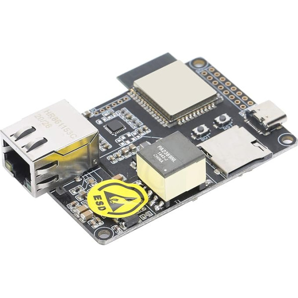 Heayzoki T-Internet-POE ESP32 LAN8720A lustas Ethernet adapteris Plėtros kortelė Programuojamas aparatinės įrangos Ethernet adapteris