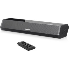 AIYIMA S03 Bluetooth 5.0 Soundbar skaļrunis HiFi Stereo 25Wx2 TV mājas kino (ieeja OPT/AUX/USB/HDMI/BT)