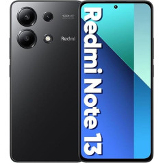 Xiaomi Redmi Note 13 viedtālrunis, 6,67 collas, 8 GB RAM, 256 GB, melns