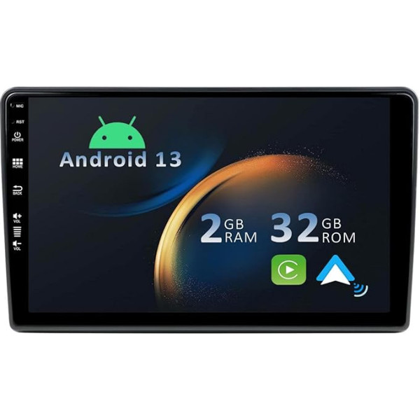 YUNTX Android 13 Auto radio Fiat Ducato/Peugeot Boxer/Citroen Jumper 2006-2022-[Integrated CarPlay/Android Car/GPS]-9 collu IPS 2.5D skārienjūtīgais ekrāns Bezmaksas kamera DAB/Stūres kontrole/MirrorLink