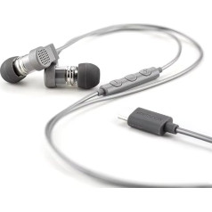 Moondrop Quark2 In-Ear austiņas, USB-C LCP kupola kompozīts, elastīga piekares dinamiskā draivera diafragma