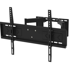 Gedotec TV Wall Mount | TV Mount 40-65 Inch | 180° Swivel TV Wall Mount | Side Tilt up to 15° | Wall Mount TV | Load Capacity up to 45 kg | Max. VESA 400 x 400 mm