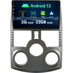 Android Double DIN auto radio Toyota Rush/Daihatsu/Terios 2006-2016 GPS bezmaksas aizmugurējā kamera 9 collu 2G + 32G Atbalsta DAB/WiFi/BT5.0/USB/MirrorLink/SWC/Carplay/FM