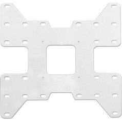 VESA Adaptor Plate for LED LCD Plasma Curved OLED TV Mount Extension from VESA 100 200 to VESA 300 White Model: AD3W