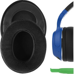 Geekria Comfort Velours Ersatz-Ohrpolster für Hesh, Hesh 2.0, Hesh 2 Wireless, Crusher Over-Ear Kopfhörer Ohrpolster austiņas austiņu komplekts Ohrpolster Reparatur Teile (schwarz)