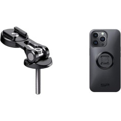 SP CONNECT 53340 Stem Mount Pro & Phone CASE i13 PRO, 55145, melns, iPhone 13 Pro