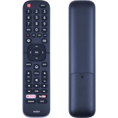 Jauna EN2D27 Rezerves tālvadības pults Hisense Smart TV, saderīga ar LTDN40K321UWTSEU LTDN58K700XWTSEU3D LTDN65K720WTSEU LTDN65XT910XWTSEU3D