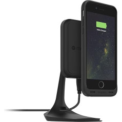 Mophie Charge Force Desk Mount mit kabelloser Aufladung, melns