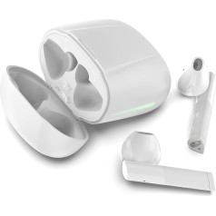 Meliconi Mysound Dart Pods True Wireless Bluetooth 5.3 austiņas Baltas ar LED diodi