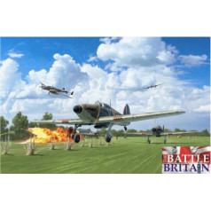 Plastikāta modelis hurricane mk.i Battle of britain 80th