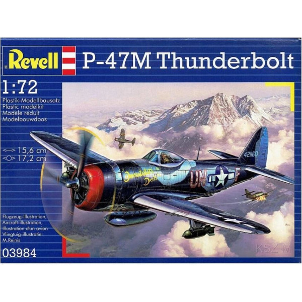 Plastmasas modelis p-47 thunderbolt