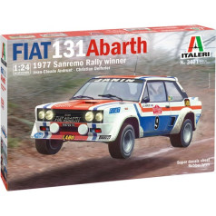 Modelis montēt fiat 131 abarth 1977 san remo rallijs winn