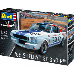 Shelby gt 350 r 1965 1/24 plastmasas modelis